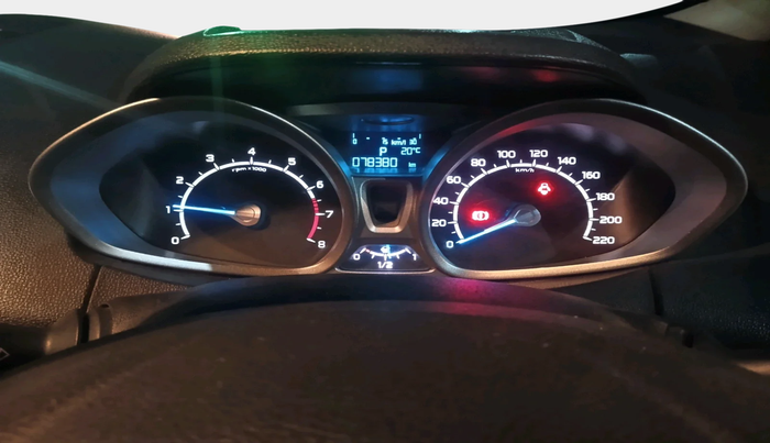 2015 Ford Ecosport TITANIUM 1.5L PETROL AT, Petrol, Automatic, 78,380 km, interior