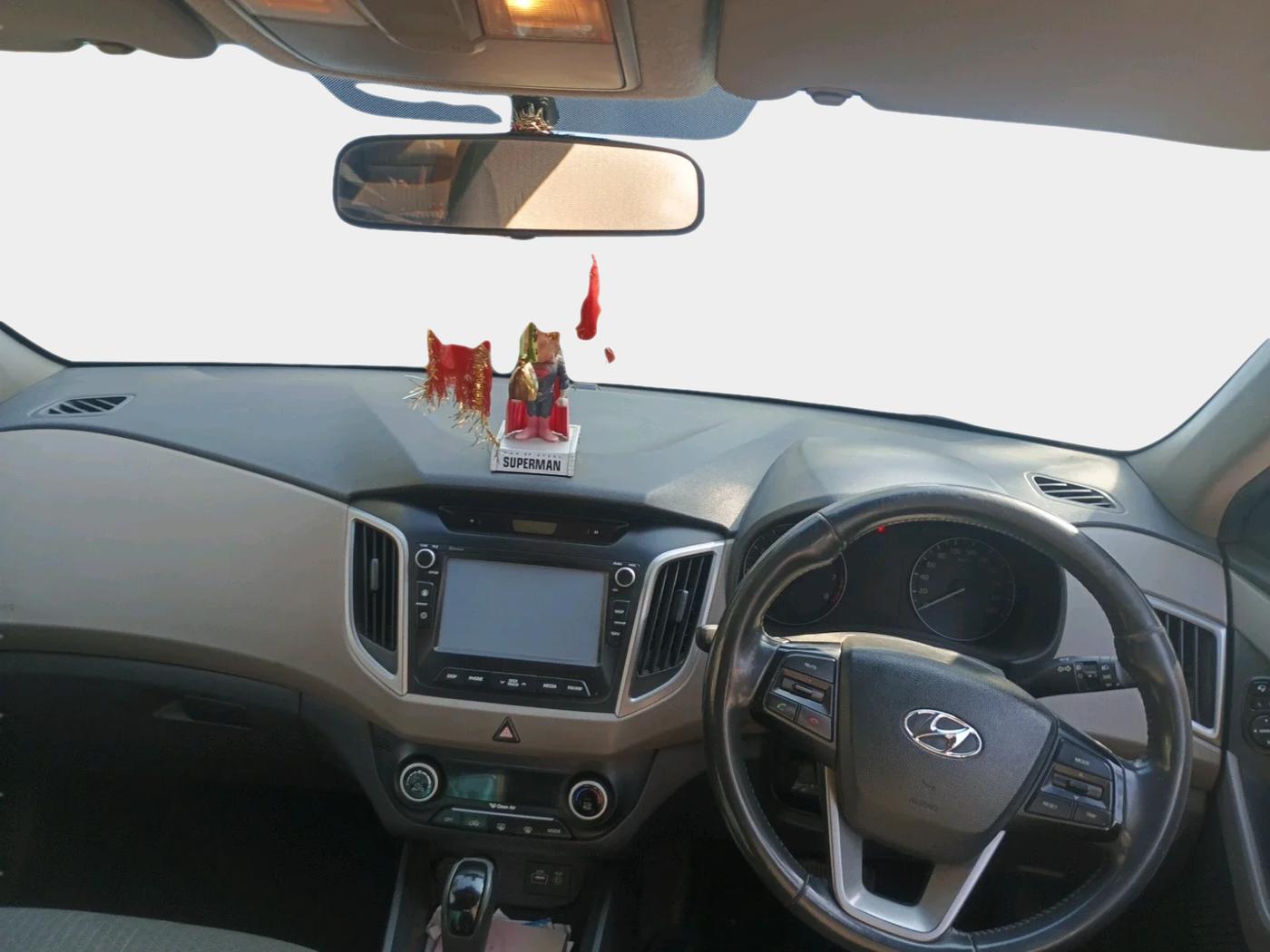 2017 Hyundai Creta SX PLUS AT 1.6 PETROL, Petrol, Automatic, 1,07,000 km, interior
