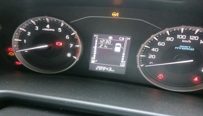 2022 Maruti BREZZA VXI SMART HYBRID, Petrol, Manual, 28,943 km, interior