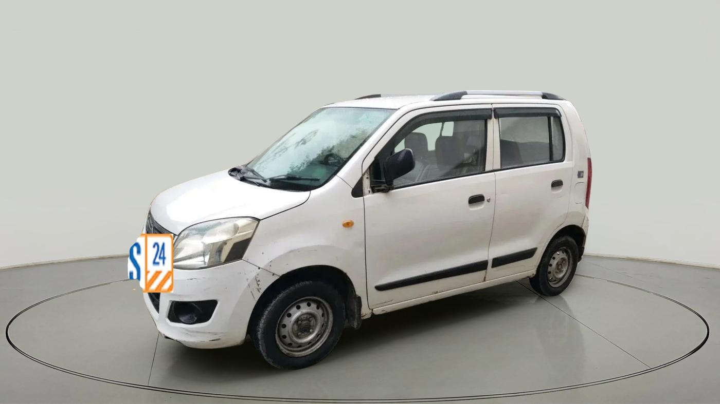 2017 Maruti Wagon R 1.0 LXI CNG, CNG, Manual, 1,29,330 km, exterior