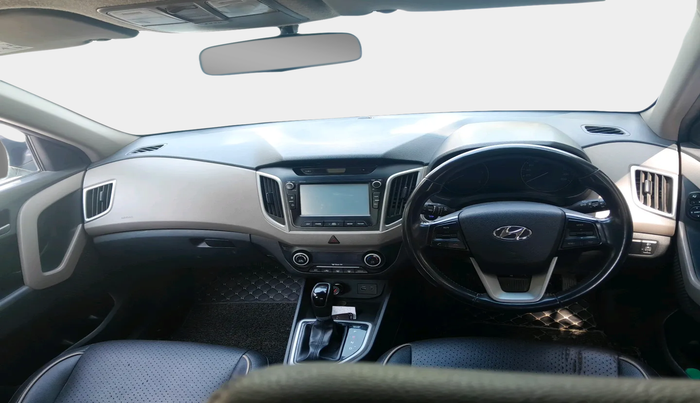 2017 Hyundai Creta SX PLUS AT 1.6 DIESEL, Diesel, Automatic, 1,05,609 km, interior