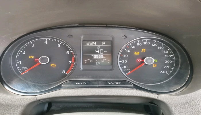 2015 Volkswagen Vento HIGHLINE PETROL AT, Petrol, Automatic, 78,589 km, interior