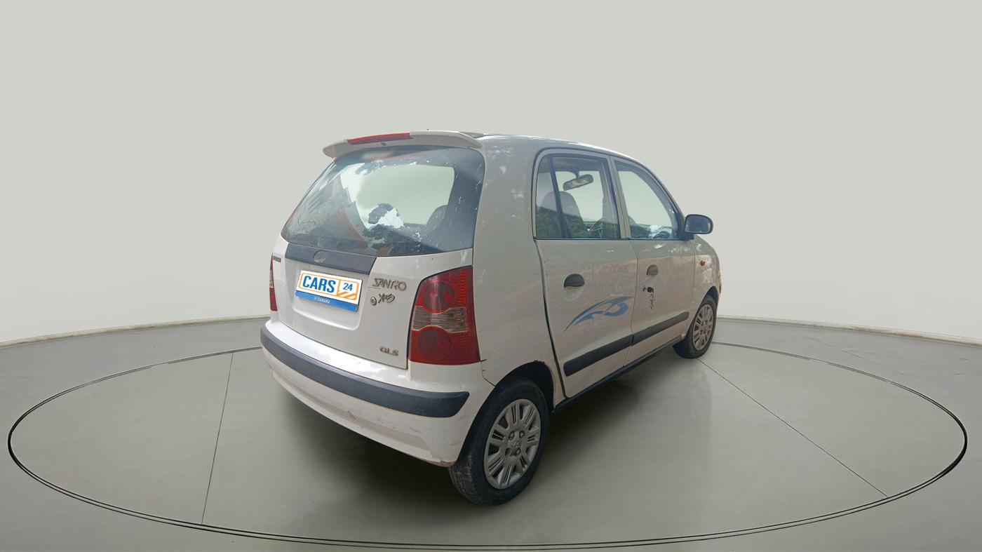 2010 Hyundai Santro Xing GLS, Petrol, Manual, 7,260 km, exterior