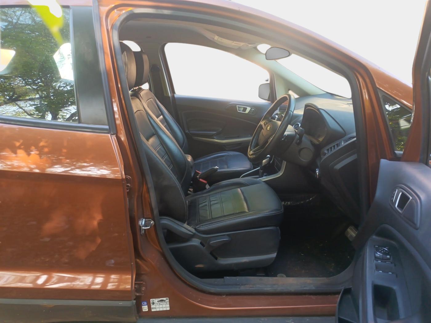 2018 Ford Ecosport TITANIUM + 1.5L PETROL AT, Petrol, Automatic, 34,563 km, interior