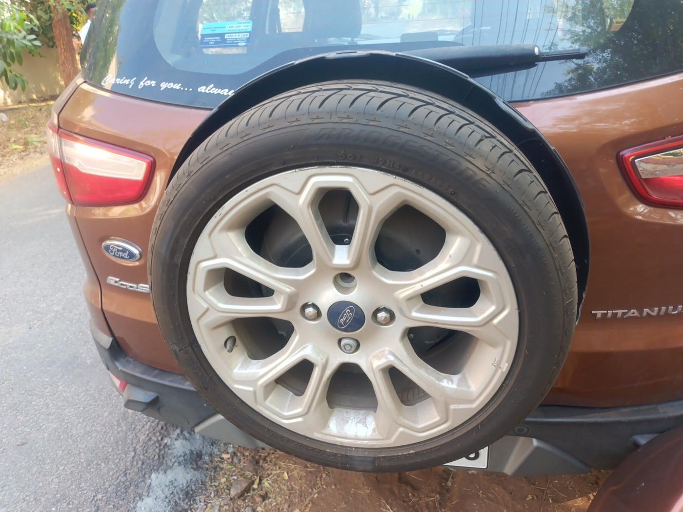 2018 Ford Ecosport TITANIUM + 1.5L PETROL AT, Petrol, Automatic, 34,563 km, tyre