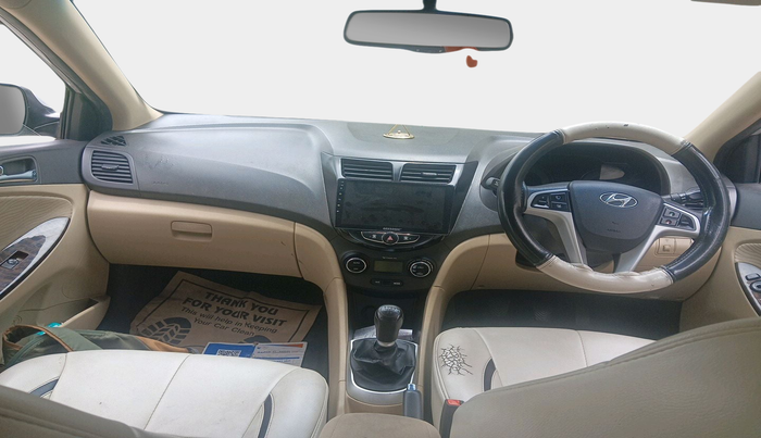 2013 Hyundai Verna FLUIDIC 1.6 VTVT SX, Petrol, Manual, 1,18,870 km, interior
