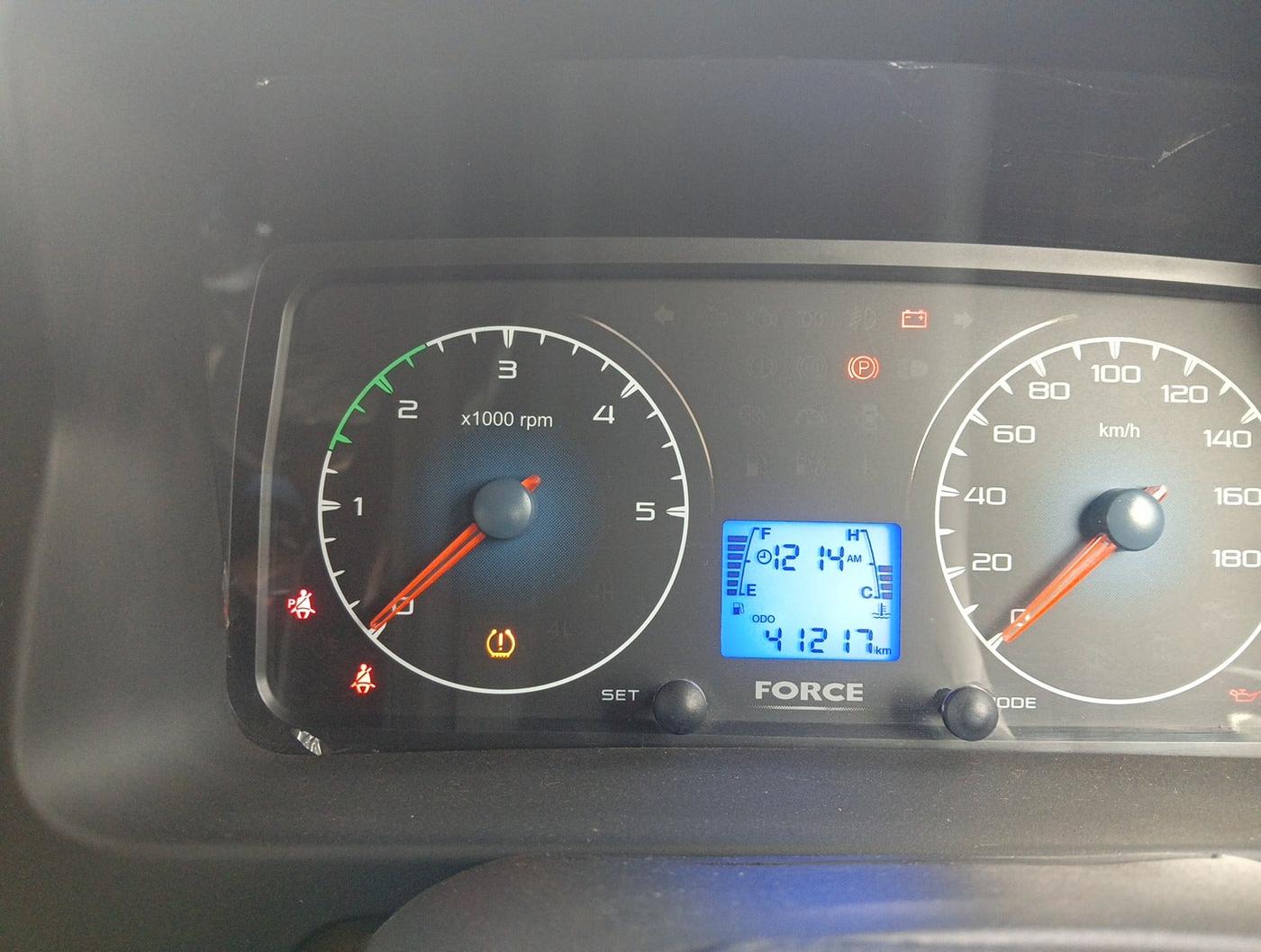 2022 Force Motors GURKHA 4x4, Diesel, Manual, 41,217 km, interior