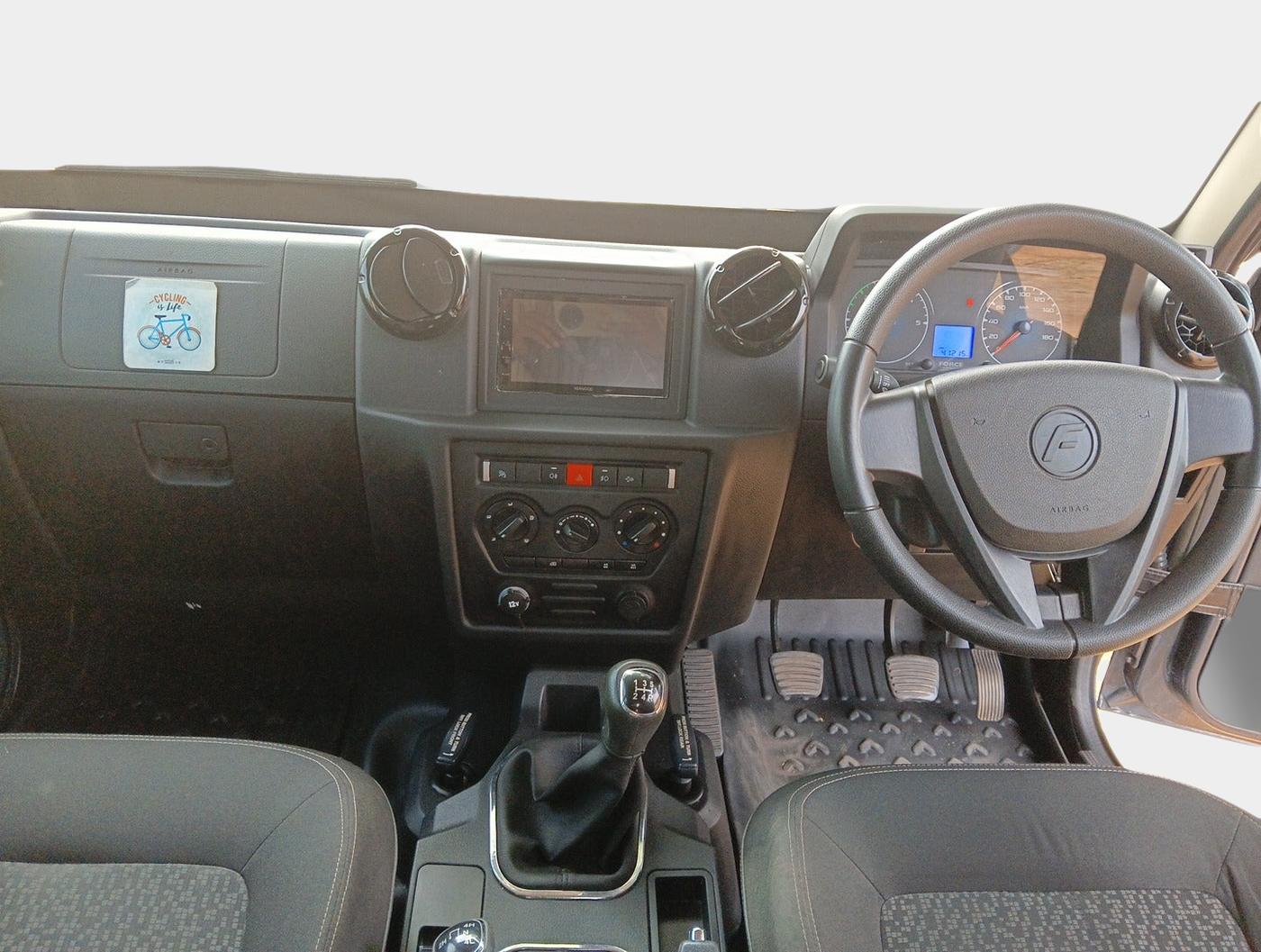 2022 Force Motors GURKHA 4x4, Diesel, Manual, 41,217 km, interior