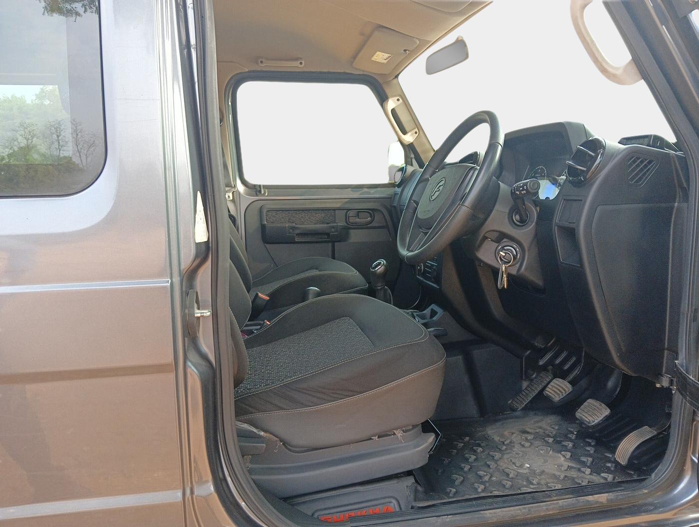 2022 Force Motors GURKHA 4x4, Diesel, Manual, 41,217 km, interior