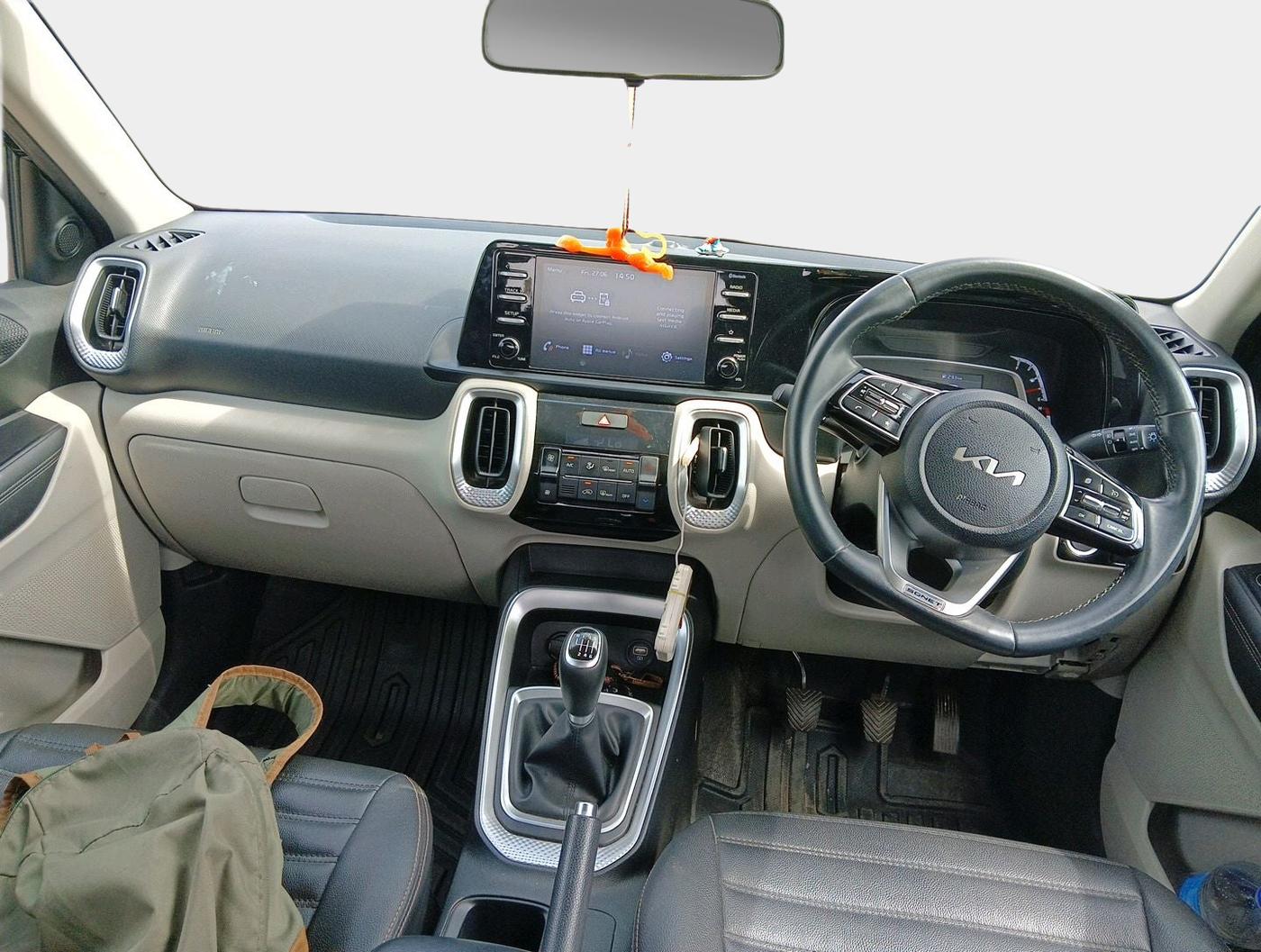 2021 KIA SONET HTX ANNIVERSARY EDITION 1.5, Diesel, Manual, 41,919 km, interior