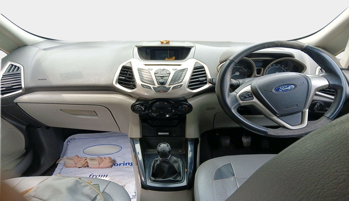 2014 Ford Ecosport TITANIUM 1.5L PETROL, Petrol, Manual, 1,25,007 km, interior