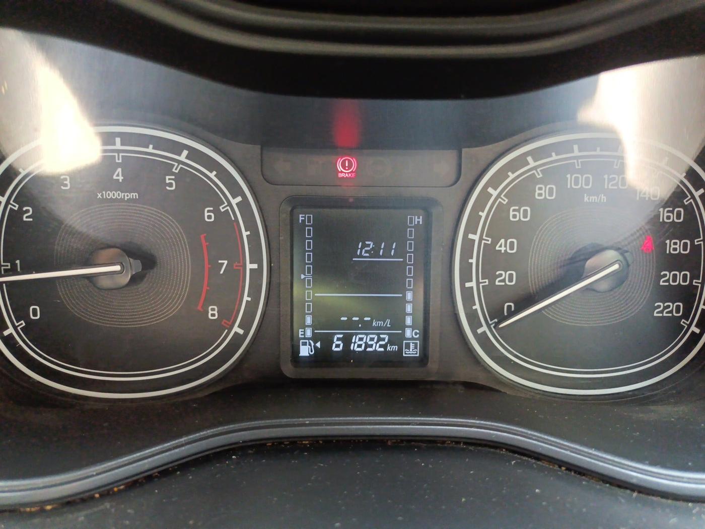 2020 Maruti Vitara Brezza LXI, Petrol, Manual, 61,892 km, interior