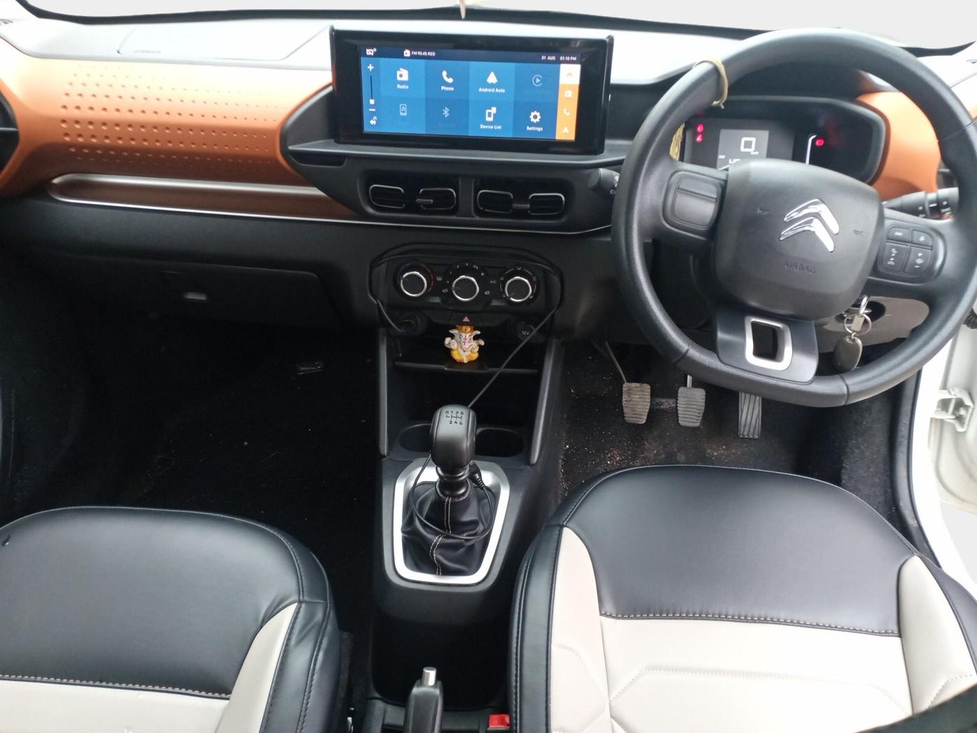 2024 CITROEN C3 Shine 1.2 Turbo Dual Tone, Petrol, Manual, 5,280 km, interior