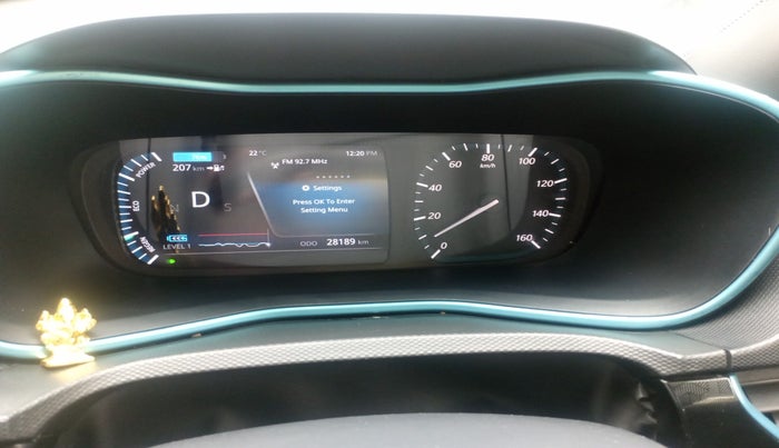 2022 Tata NEXON EV XZ PLUS LUX DARK EDITION, Electric, Automatic, 28,189 km, interior