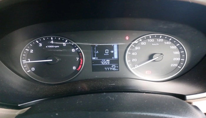 2017 Hyundai Elite i20 ASTA 1.2, Petrol, Manual, 77,746 km, interior