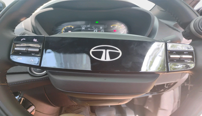 2025 Tata NEXON Creative Plus S 1.2 Revotron 6AMT Dark Edition, Petrol, Automatic, 4,452 km, interior