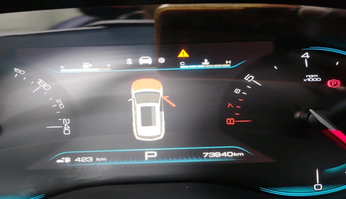 2020 MG HECTOR SHARP 1.5 DCT PETROL, Petrol, Automatic, 73,940 km, interior