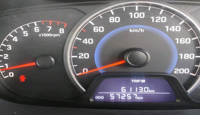 2016 Hyundai Grand i10 ASTA (O) 1.2 KAPPA VTVT, Petrol, Manual, 57,257 km, interior