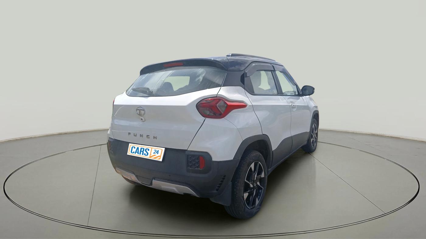 2022 Tata PUNCH CREATIVE AMT 1.2 RTN DUAL TONE, Petrol, Automatic, 11,473 km, exterior