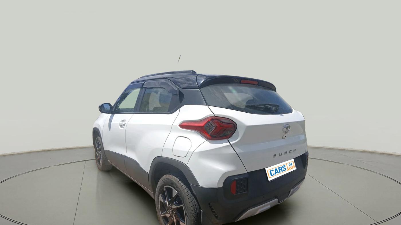 2022 Tata PUNCH CREATIVE AMT 1.2 RTN DUAL TONE, Petrol, Automatic, 11,473 km, exterior