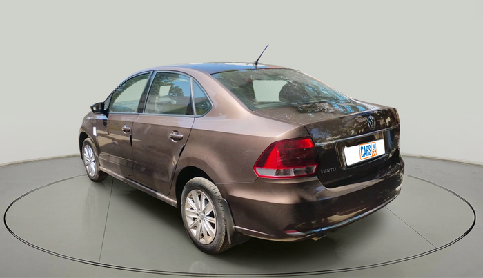 2017 Volkswagen Vento HIGHLINE 1.6 MPI, Petrol, Manual, 1,02,294 km, exterior