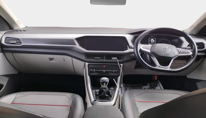 2021 Volkswagen TAIGUN HIGHLINE 1.0 TSI MT, Petrol, Manual, 1,10,403 km, interior