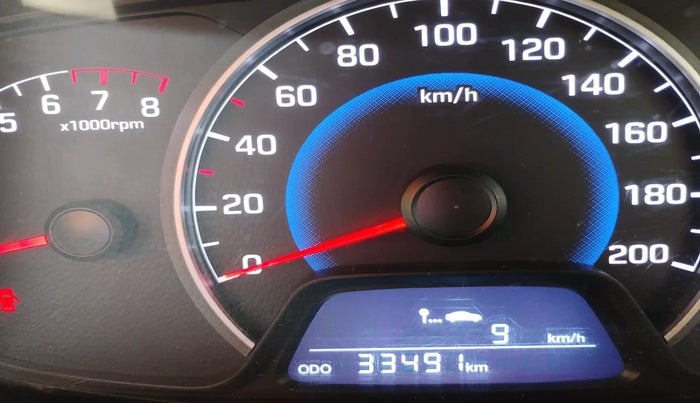 2016 Hyundai Grand i10 ASTA 1.2 KAPPA VTVT, Petrol, Manual, 33,491 km, interior