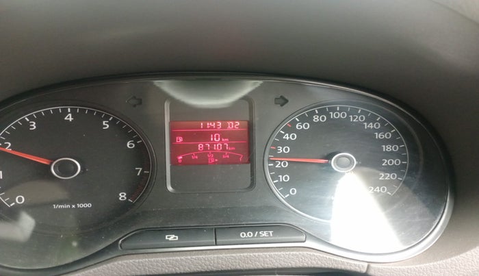 2014 Volkswagen Vento HIGHLINE PETROL AT, Petrol, Automatic, 87,107 km, interior