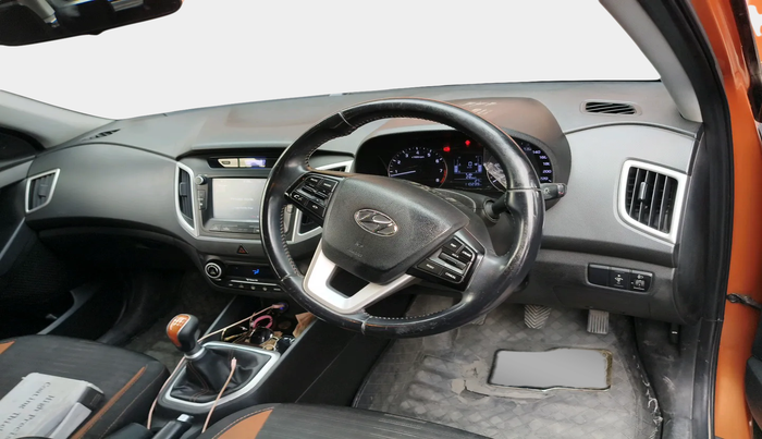 2018 Hyundai Creta SX PLUS 1.6 PETROL DUAL TONE, Petrol, Manual, 1,10,239 km, interior