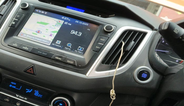 2018 Hyundai Creta SX PLUS 1.6 PETROL DUAL TONE, Petrol, Manual, 1,10,239 km, interior