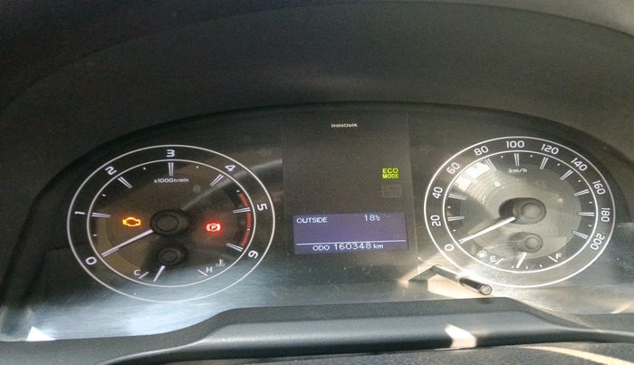 2017 Toyota Innova Crysta 2.4 GX 7 STR, Diesel, Manual, 1,60,348 km, interior