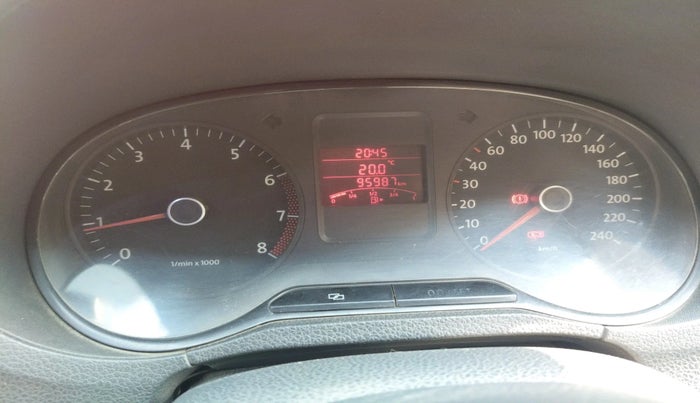 2011 Volkswagen Polo TRENDLINE 1.2L PETROL, Petrol, Manual, 2,50,000 km, interior