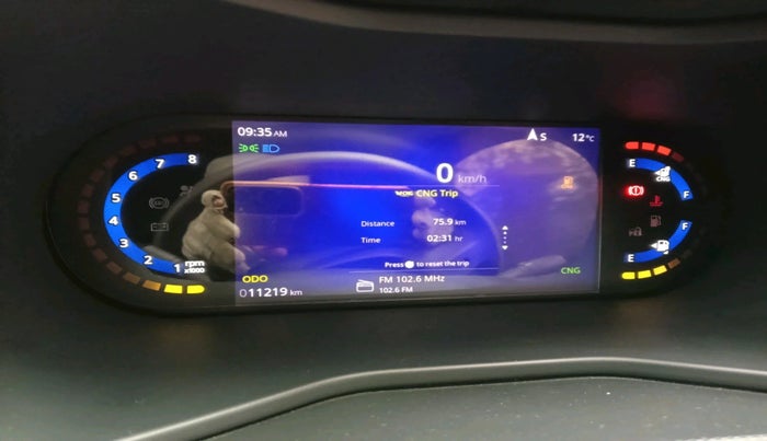 2024 Tata NEXON Creative Plus 1.2 iCNG, Petrol, Manual, 11,219 km, interior