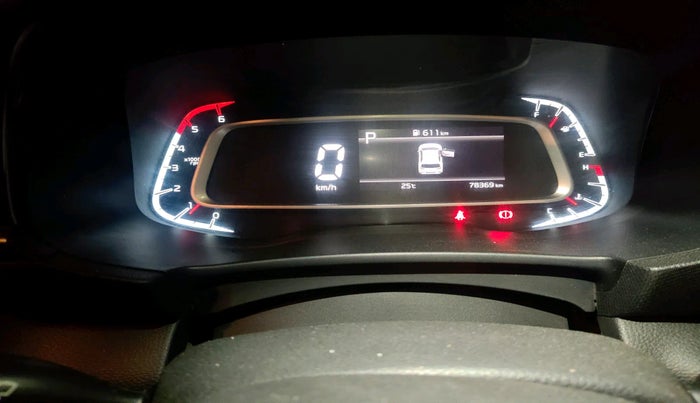 2020 KIA SONET GTX PLUS 1.5 AT, Diesel, Automatic, 78,369 km, interior