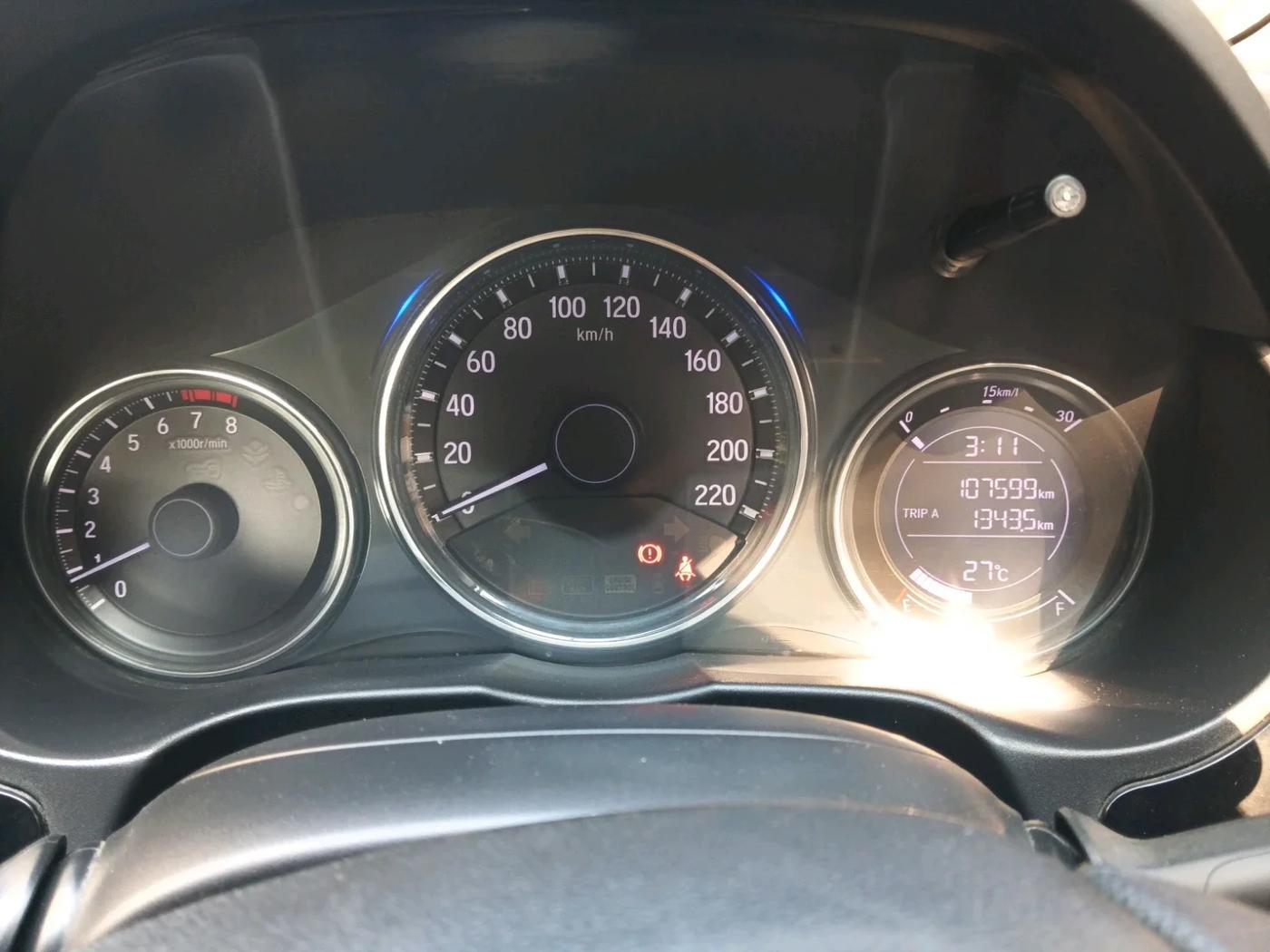 2017 Honda City 1.5L I-VTEC V MT, Petrol, Manual, 1,07,599 km, interior