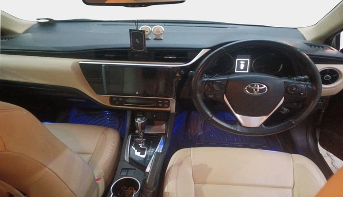 2017 Toyota Corolla Altis G CVT PETROL, Petrol, Automatic, 1,25,470 km, interior