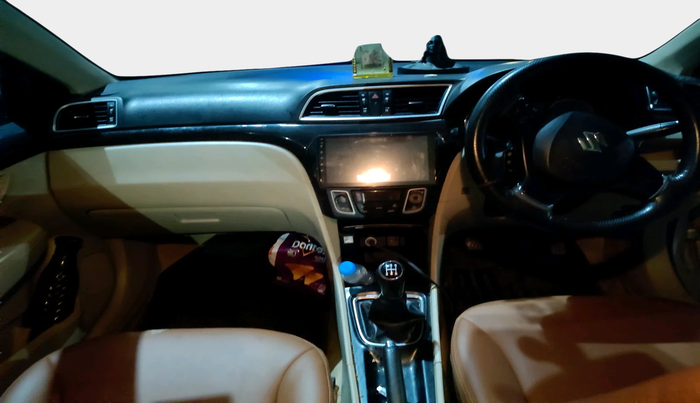 2018 Maruti Ciaz DELTA 1.4 MT PETROL, Petrol, Manual, 1,35,633 km, interior
