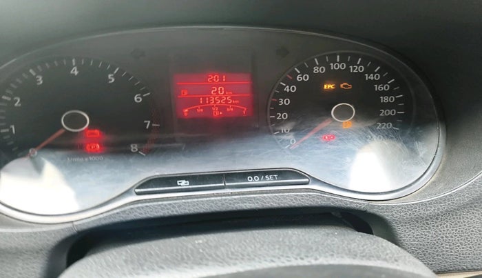 2012 Volkswagen Polo TRENDLINE 1.2L PETROL, Petrol, Manual, 1,13,525 km, interior