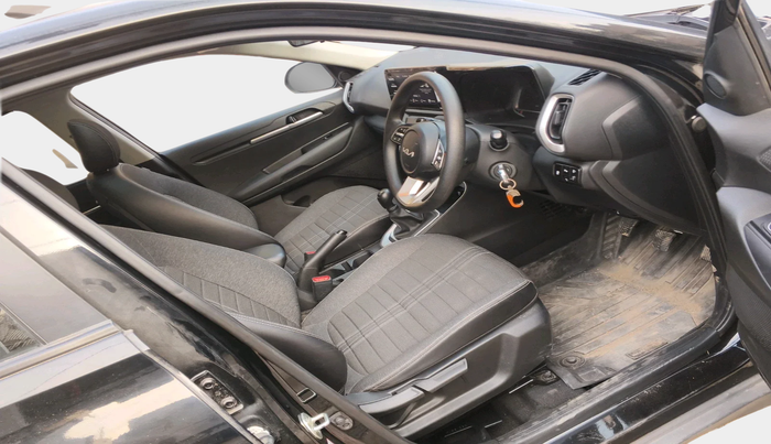 2024 KIA SONET HTK (O) 1.2 Petrol MT, Petrol, Manual, 7,405 km, interior