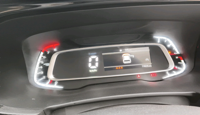 2024 KIA SONET HTK (O) 1.2 Petrol MT, Petrol, Manual, 7,405 km, interior