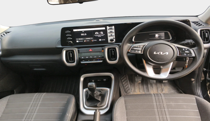 2024 KIA SONET HTK (O) 1.2 Petrol MT, Petrol, Manual, 7,405 km, interior