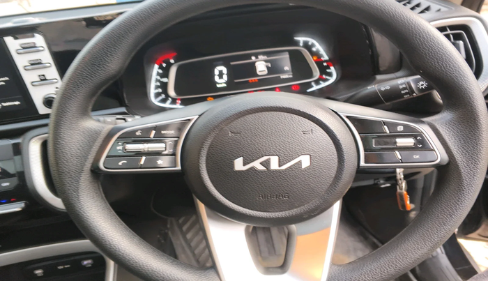 2024 KIA SONET HTK (O) 1.2 Petrol MT, Petrol, Manual, 7,405 km, interior