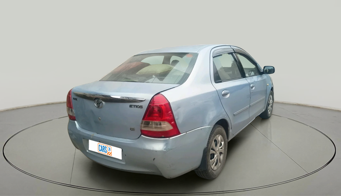 2011 Toyota Etios G, Petrol, Manual, 99,909 km, exterior