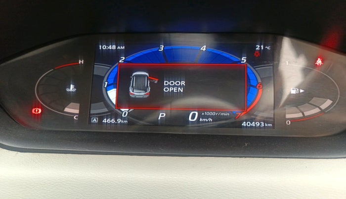 2021 Nissan MAGNITE XV PREMIUM TURBO (O) CVT DUAL TONE, Petrol, Automatic, 40,493 km, interior