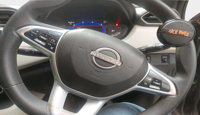 2021 Nissan MAGNITE XV PREMIUM TURBO (O) CVT DUAL TONE, Petrol, Automatic, 40,493 km, interior