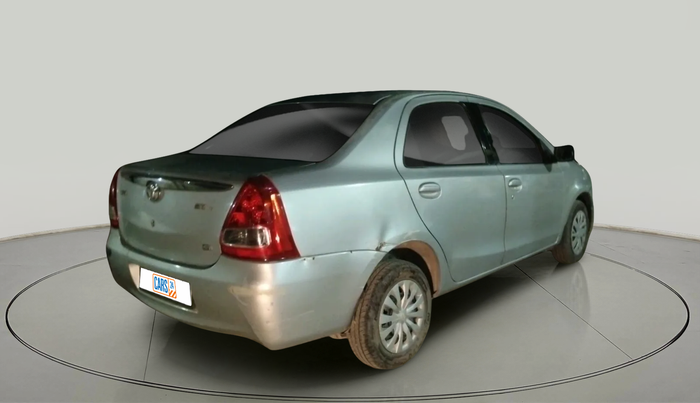 2011 Toyota Etios G, Petrol, Manual, 81,979 km, exterior