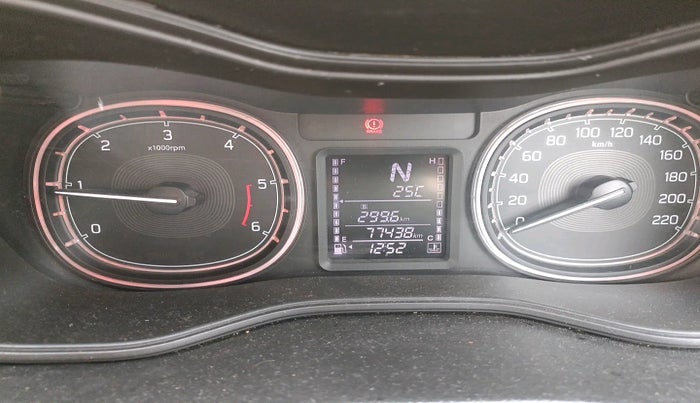 2018 Maruti Vitara Brezza ZDI AMT, Diesel, Automatic, 77,438 km, interior