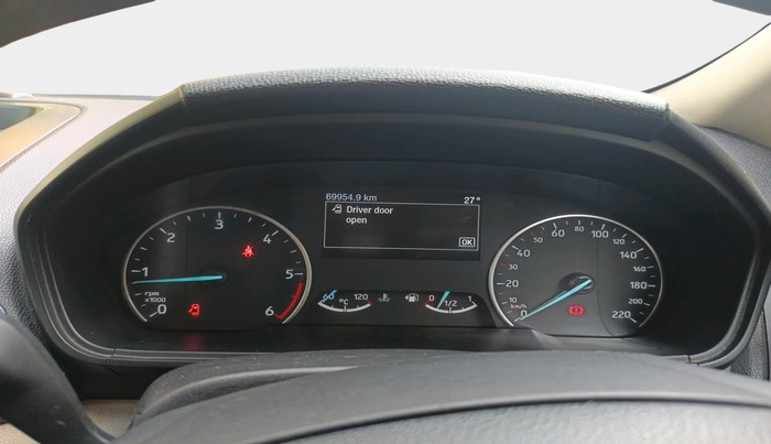 2019 Ford Ecosport TITANIUM 1.5L DIESEL, Diesel, Manual, 69,954 km, interior