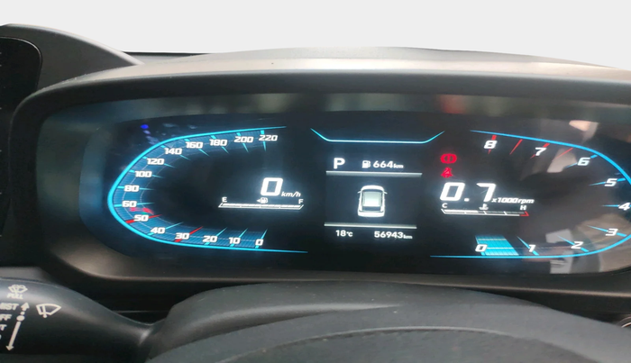 2022 Hyundai NEW I20 ASTA (O) 1.2 AT, Petrol, Automatic, 56,943 km, interior