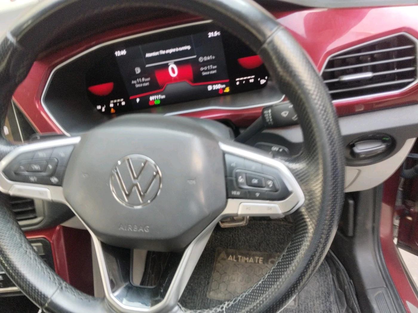 2022 Volkswagen TAIGUN GT PLUS 1.5 TSI DSG, Petrol, Automatic, 89,717 km, interior